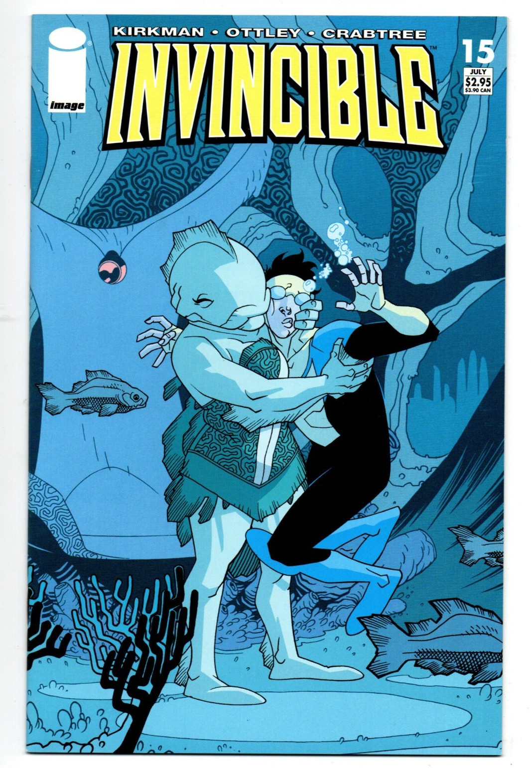 Invincible #15 NM High Grade Image Comics 2004 Robert Kirkman Crabtree Ottley