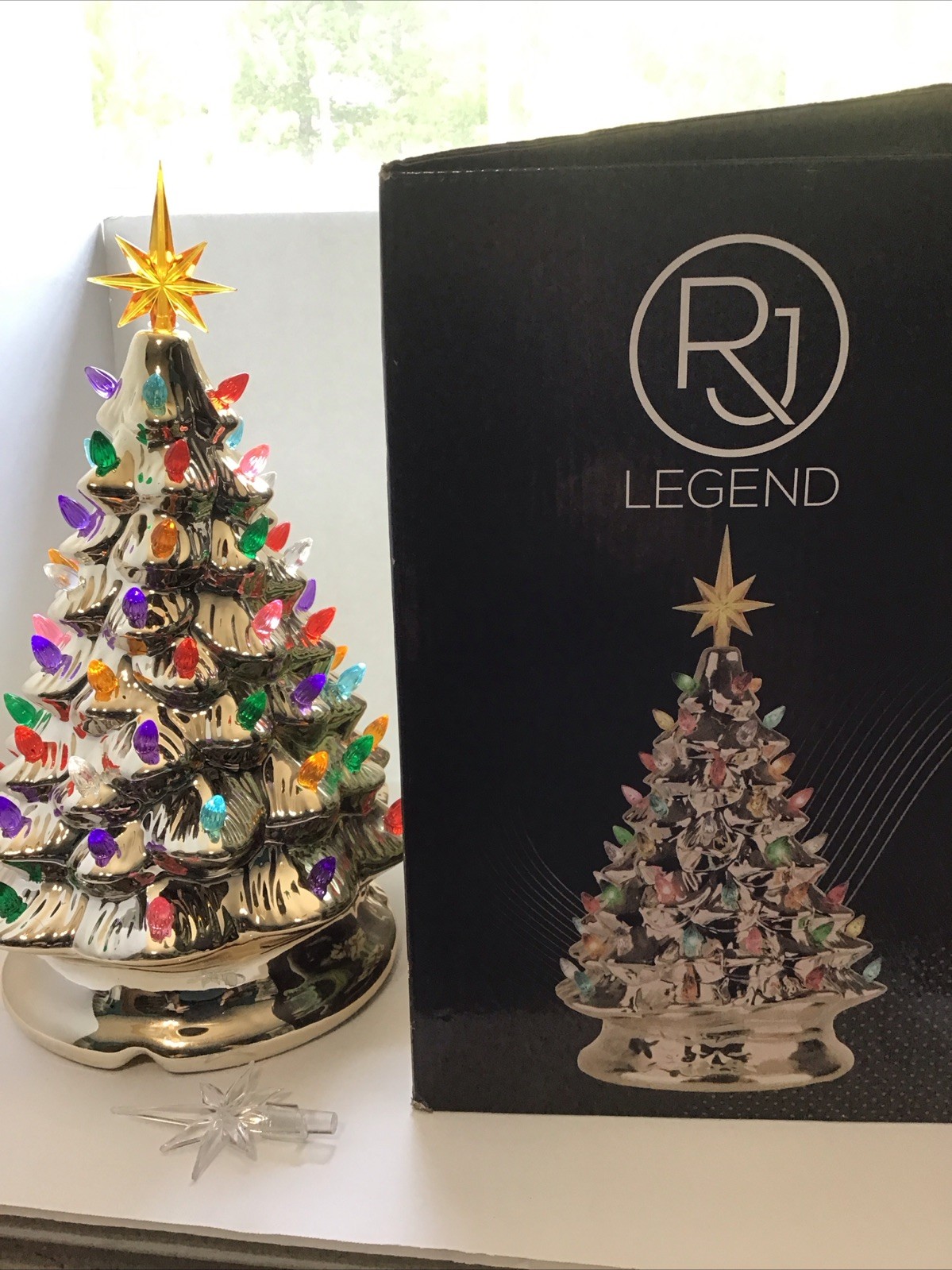 RJ Legend 8.5 X 15 Ceramic Christmas Tree