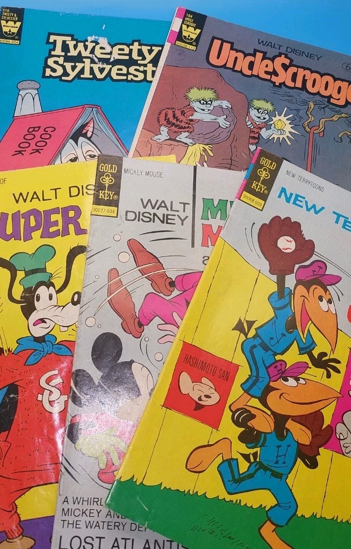 Vintage Comic Book Lkt Of 5