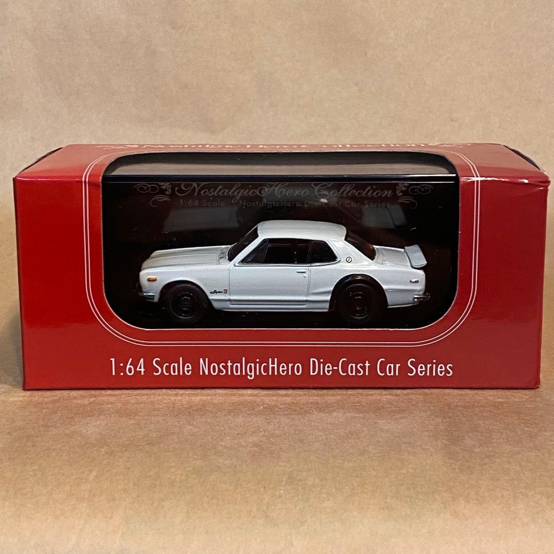 Kyosho 1/64 Nissan Skyline Ht2000 Gt-R Hakosuka Pre-Owned TOY CAR