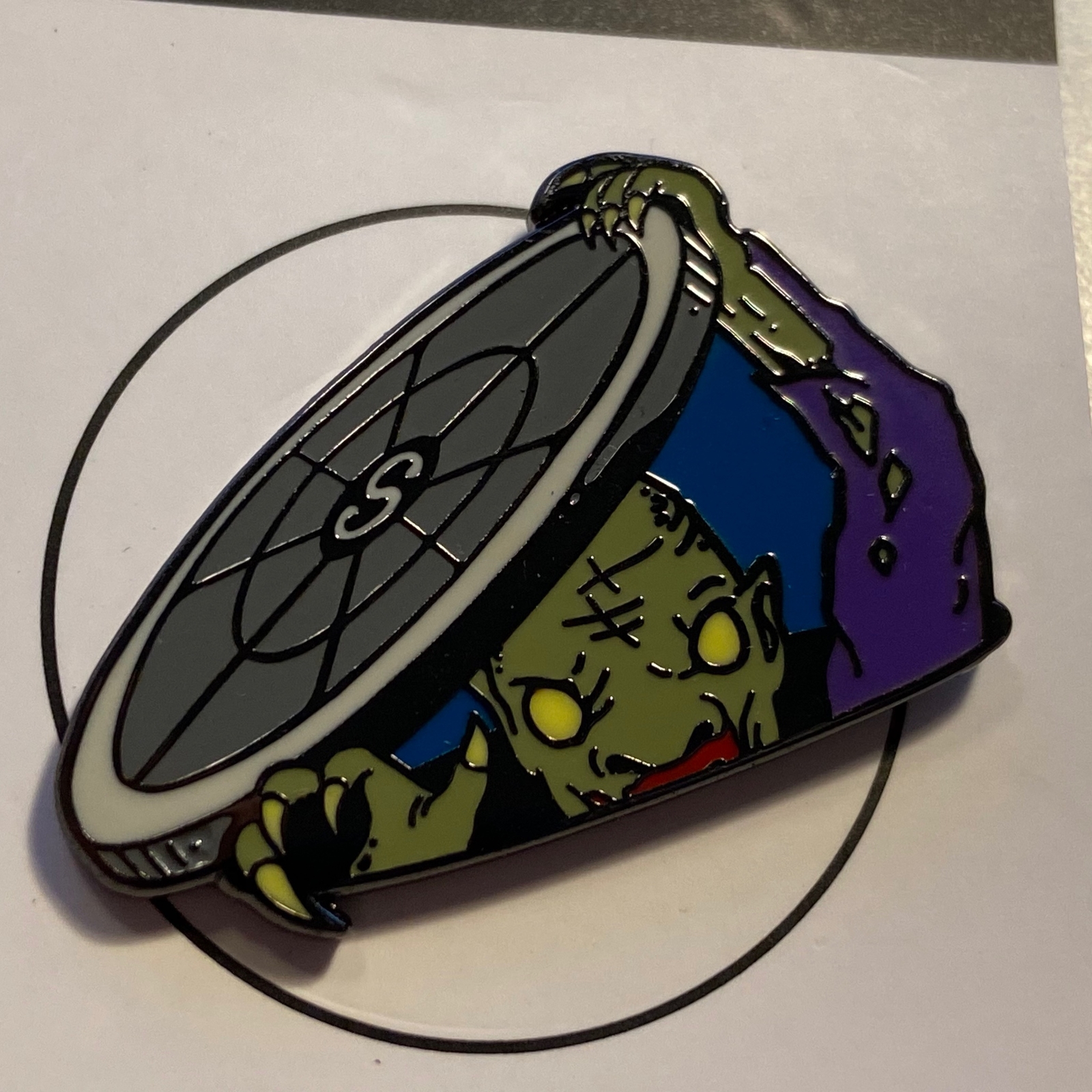 C.H.U.D. Chud Manhole Common Collectible Bam Horror Box Enamel Pin LE New Limit