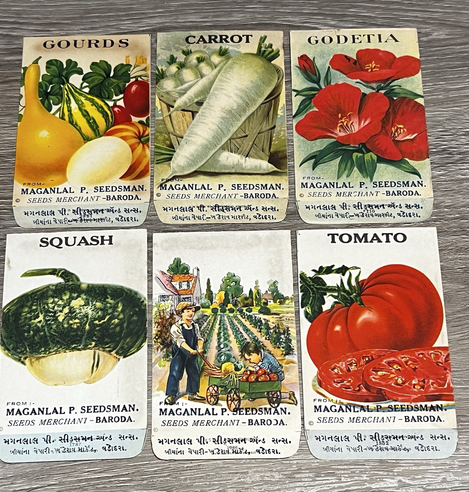 1920-40’s Flowers /Veg Seed Packets \