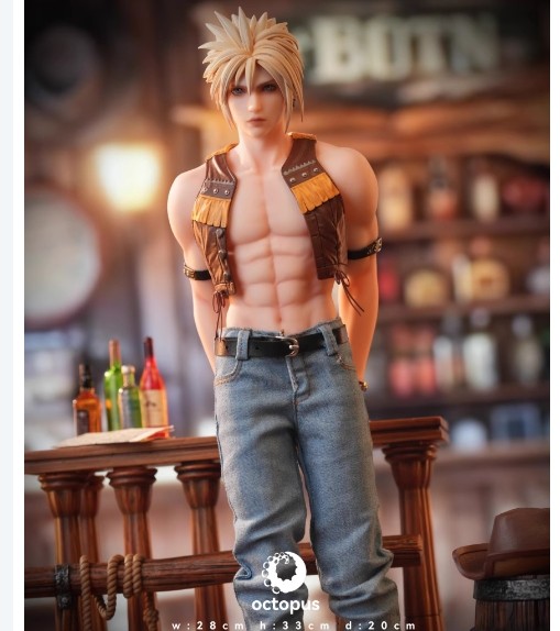OCTOPUS Studio Cloud Strife 1/6 Scale Resin Painted Statue Pre-order A version