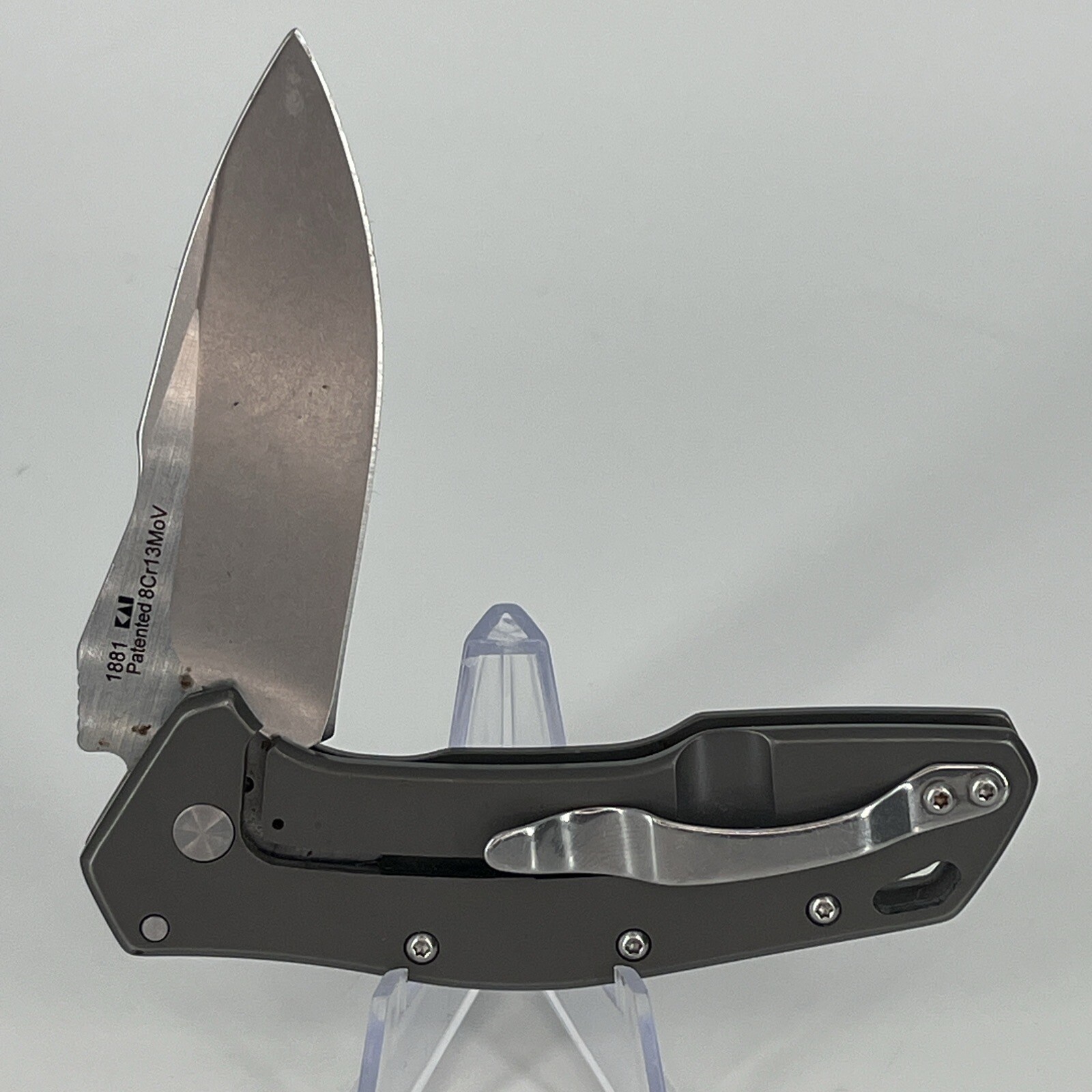 Kershaw Knife Speedsafe 1881 Tactical Frame Lock Pocket Clip
