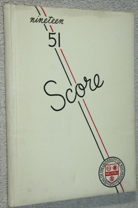 1951 Eastman School of Music of the University of Rochester New York NY Yearbook