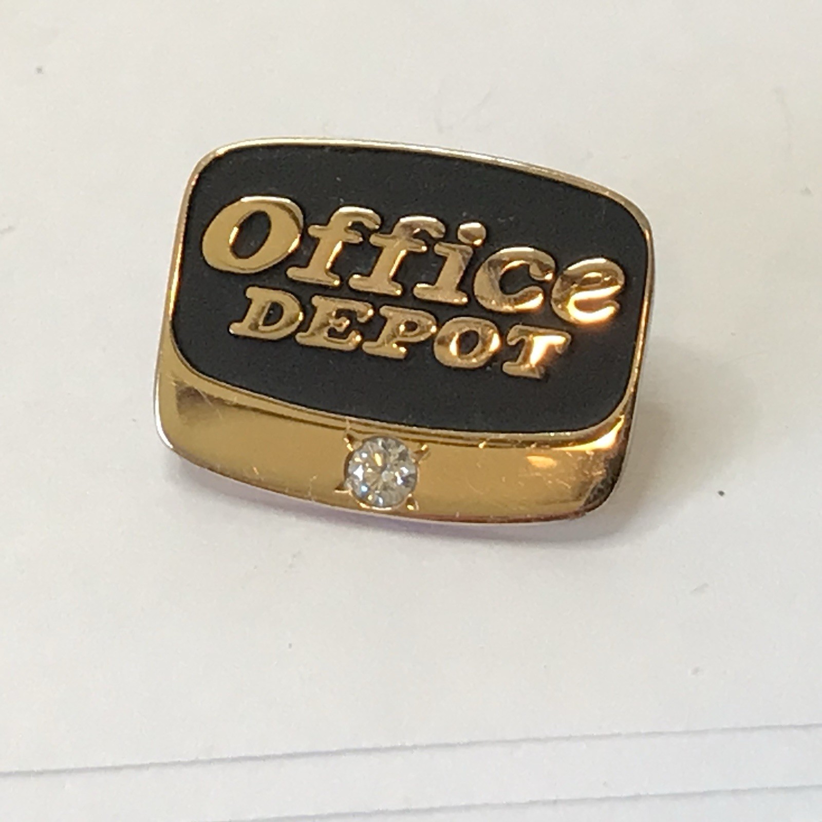 1/10 10k Gold Office Depot Employee Service Award Pin (GF3)