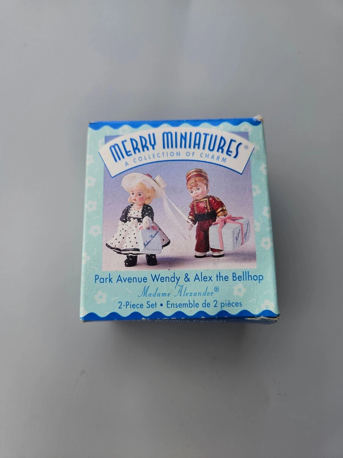 Madame Alexander Hallmark Merry Miniatures Park Avenue Wendy & Alex the Bellhop