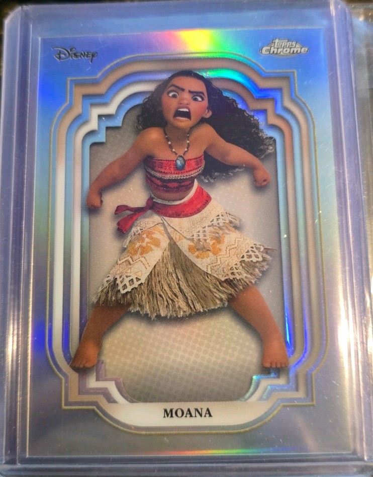 2024 Topps Chrome Disney Moana Refractor