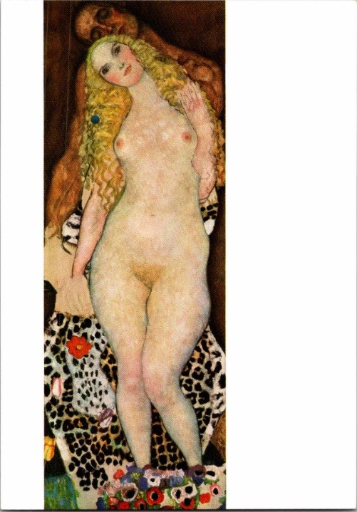 Gustav Klimt Adam And Eve Osterreichische Galerie Vienna Austria Art Continental