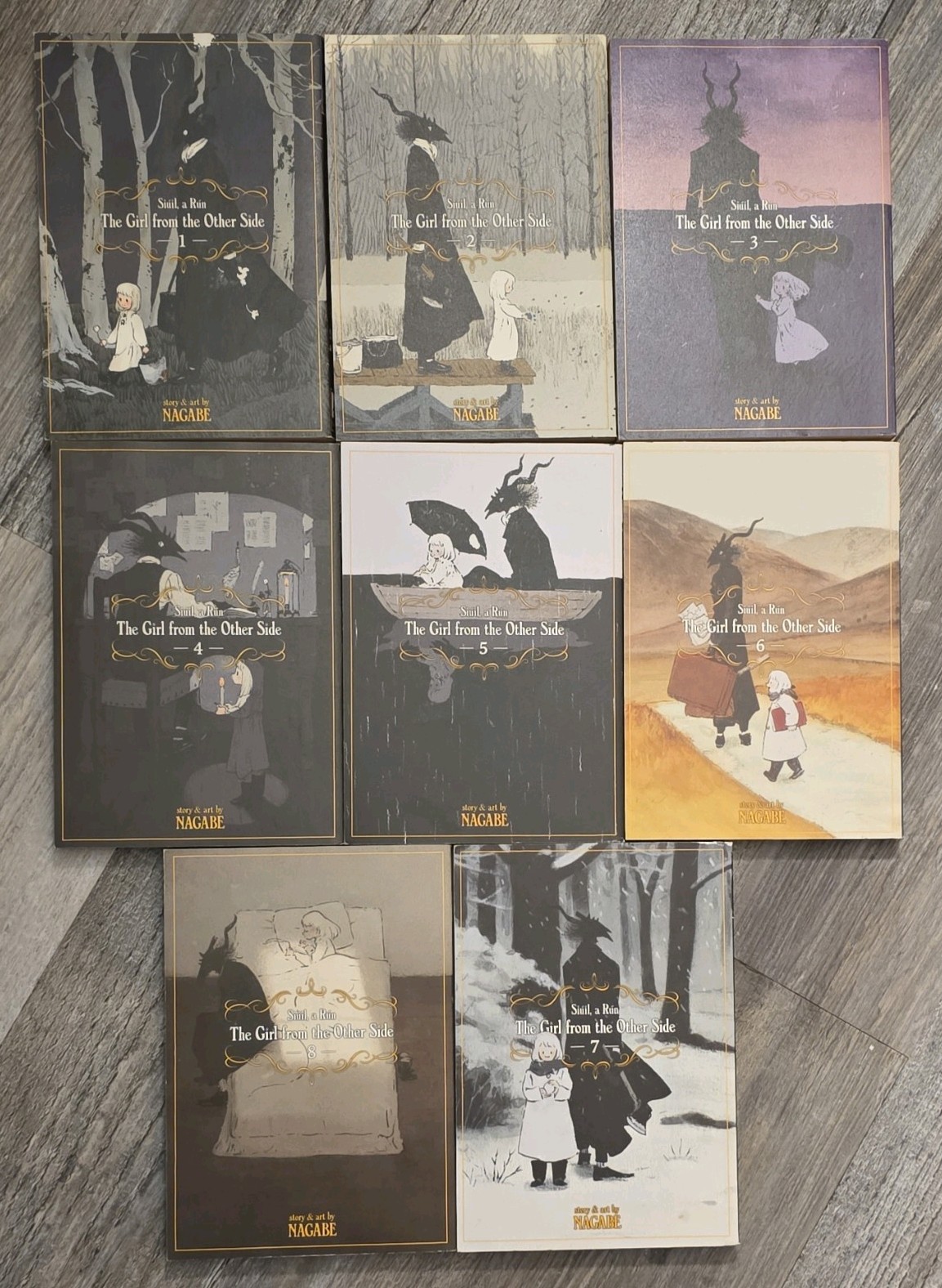 The Girl from the Other Side 1- 7 Lot: Siúil, a Rún Manga by Nagabe