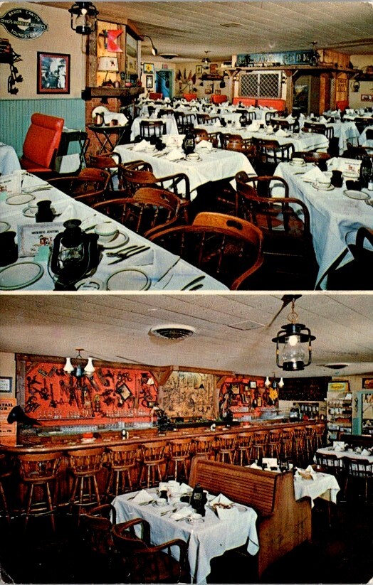 Vintage Postcard Vonachens Junction Train Depot Restaurant Peoria Illinois  5175