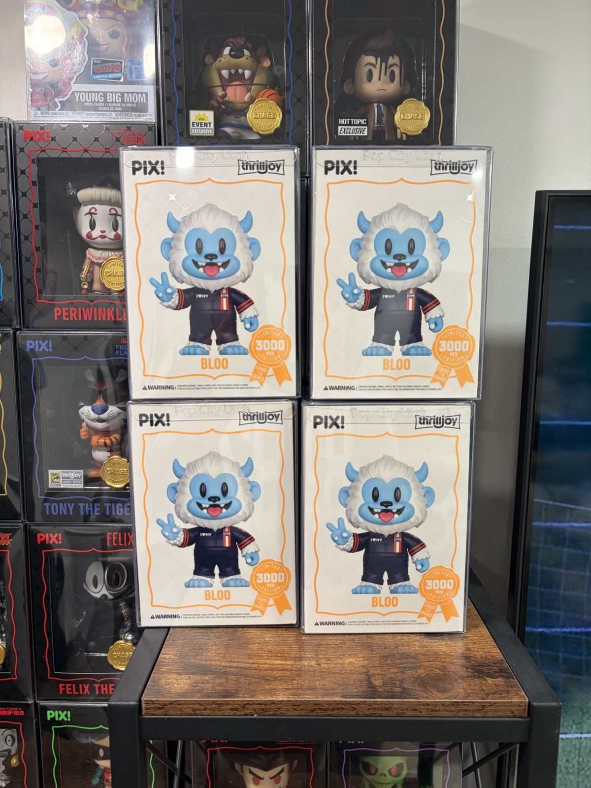 Thrilljoy PIX “I❤️NY” NY New York Bloo LE 3000 Mint With Case And Sleeve