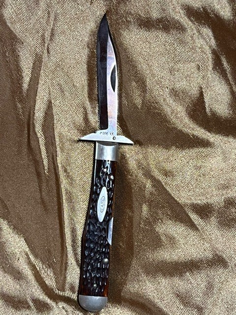 Case XX Cheetah (Pattern 6111 1/2) 5 Dot 1975 Knife in Great Condition