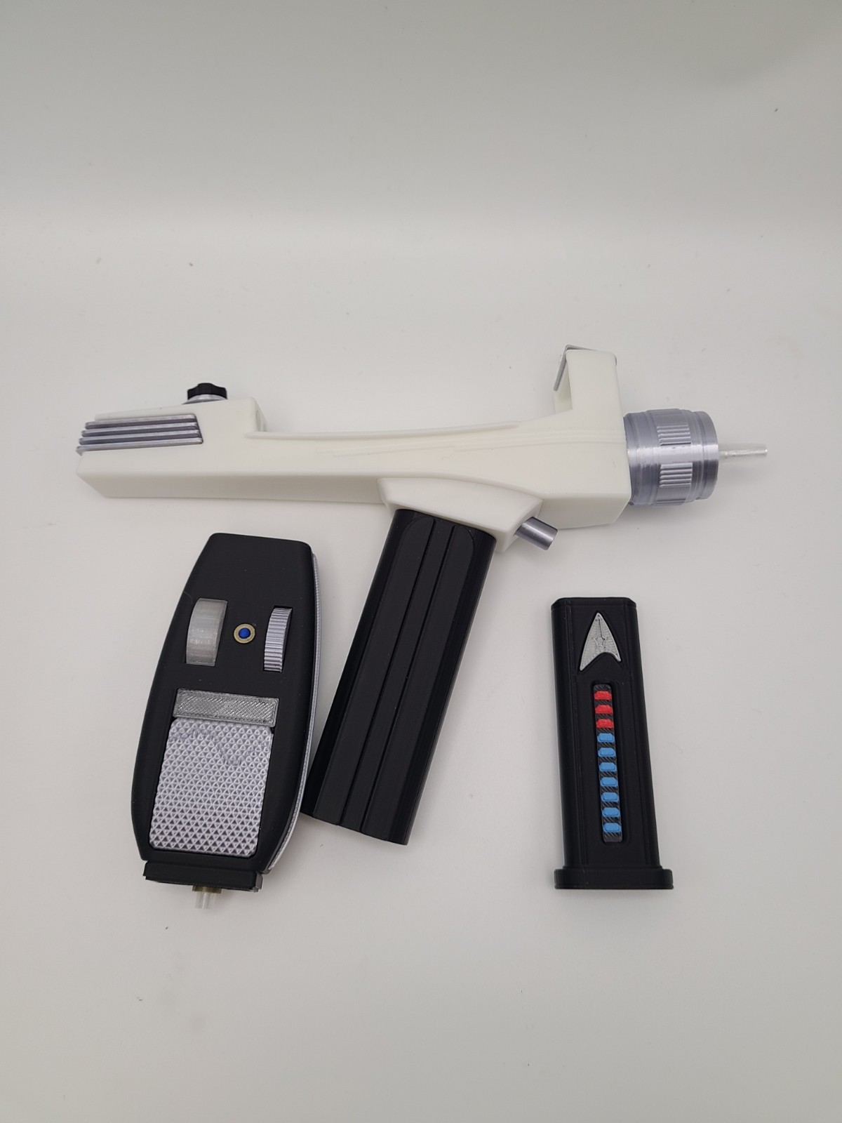 UNASSEMBLED DIY KIT Star Trek TOS Type II Phaser Only (White)