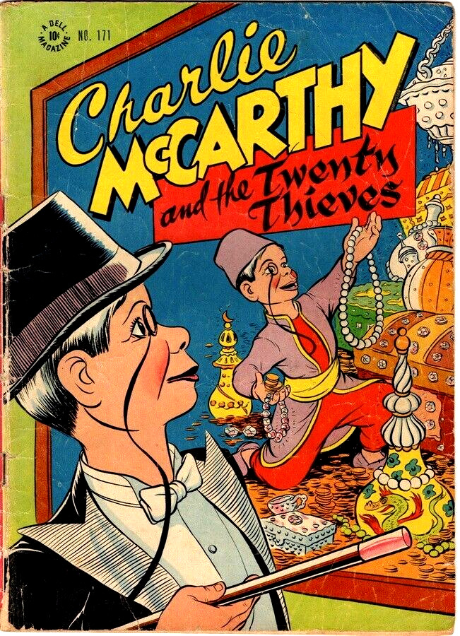 Charlie McCarthy, Dell Four Color 171, Nov 1947,Edgar Bergen's and Charlie Photo