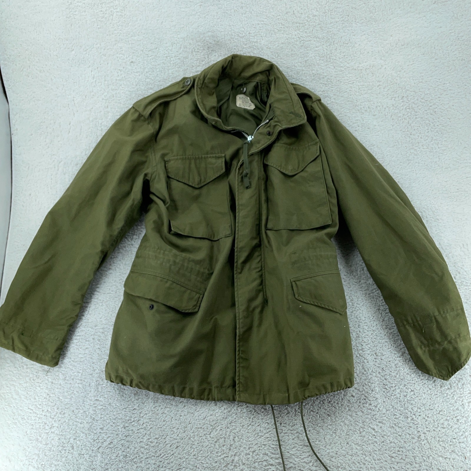 Vintage 1969 US Army M-65 Field Jacket Mens Small OG-107 Sportmaster Vietnam