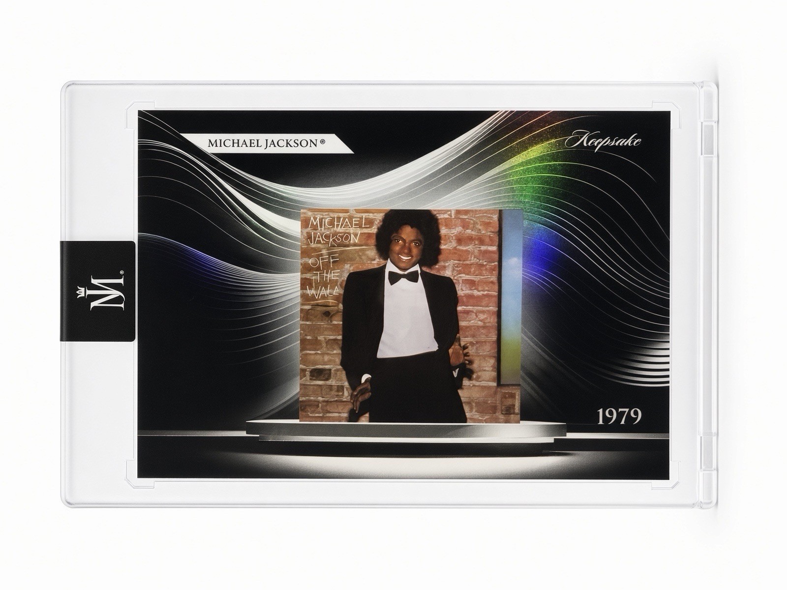 Keepsake Michael Jackson Album Showcase Off The Wall #36 Silver 078/250