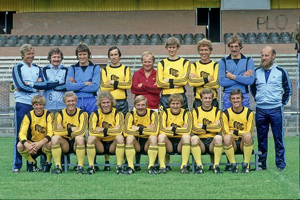 Dick Buitelaar Theo Dierckx And Other Members 01 July 1979 OLD FOOTBALL PHOTO
