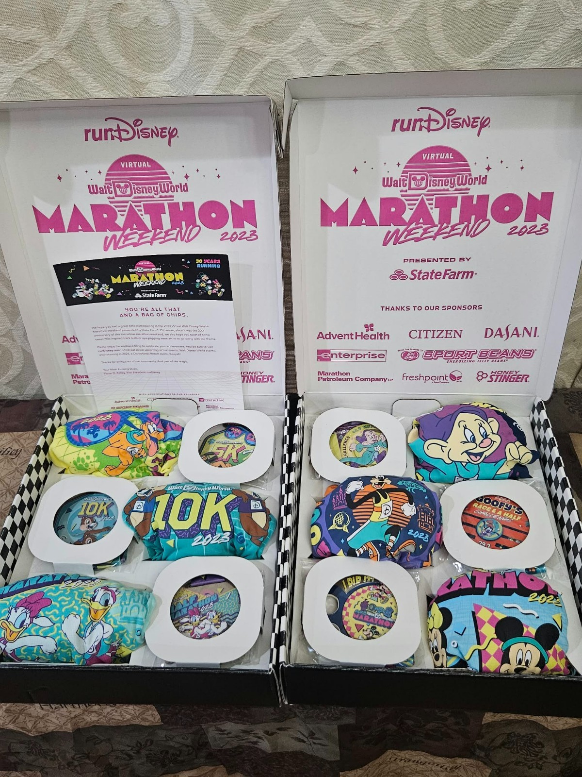 2023 runDisney Virtual Dopey Challenge - 10th Anniversary Full Set – Women\'s XL