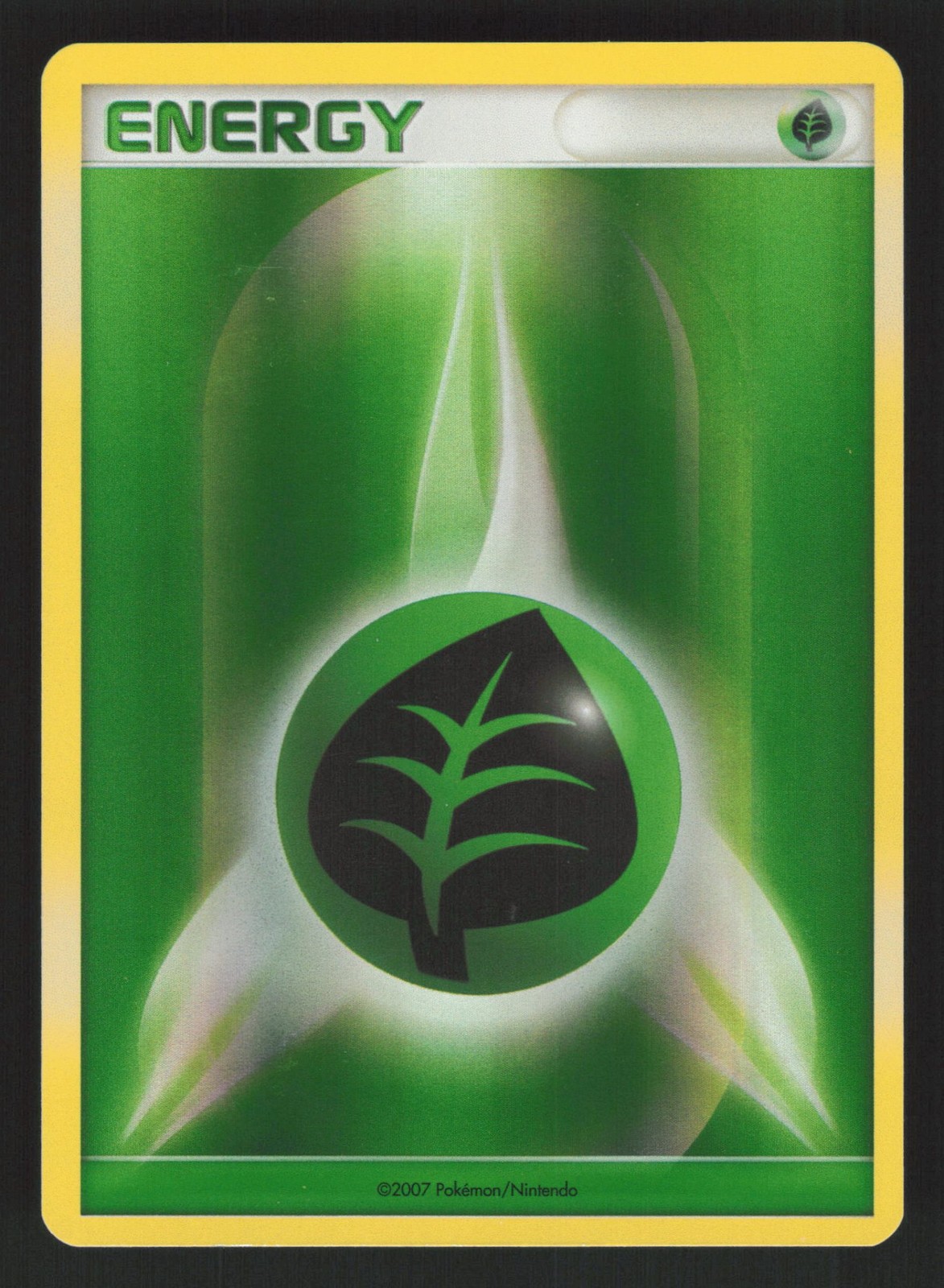 English LP Grass Energy (2007-2008 League Promo) 2007 PR Holofoil Pokemon