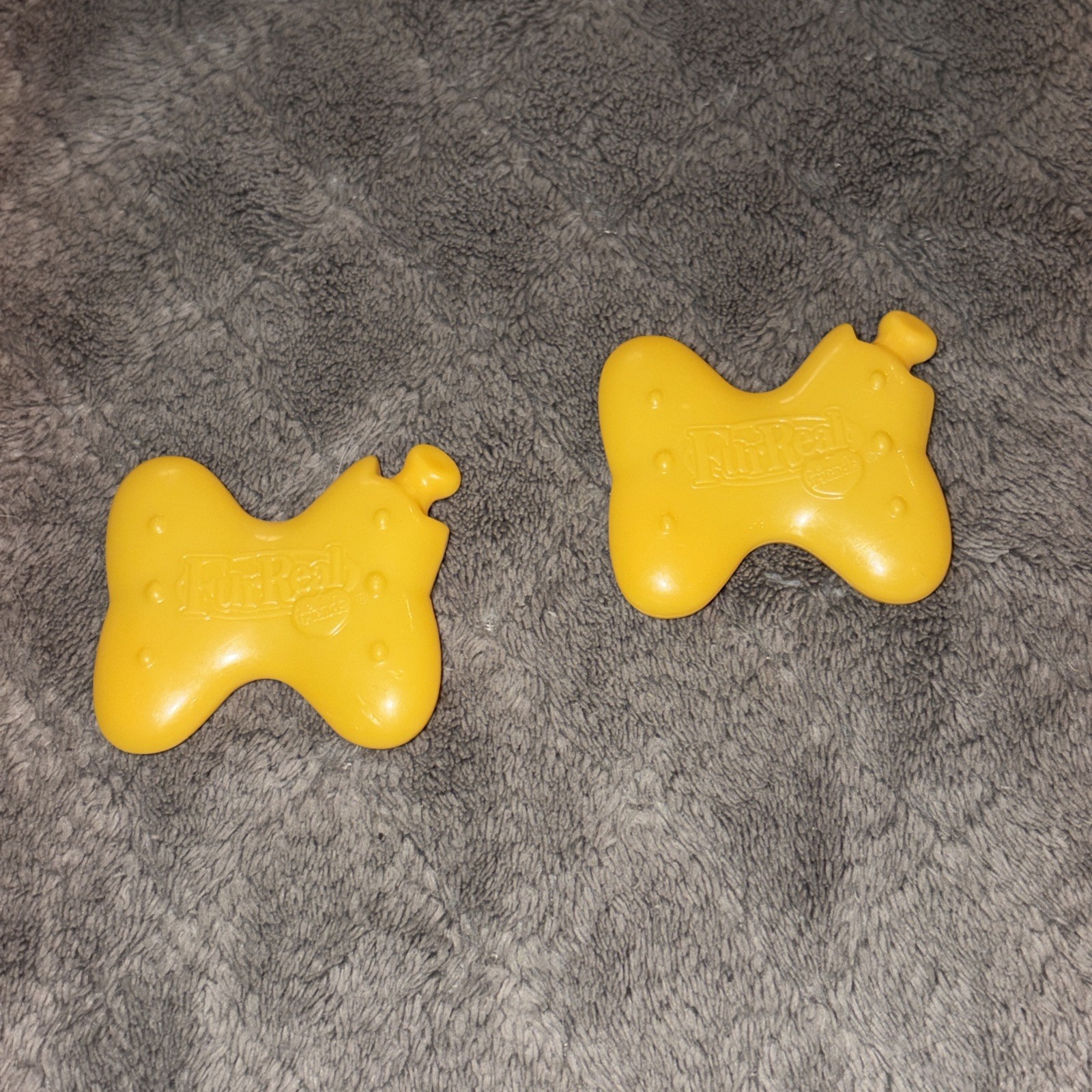 Fur Real 2008 Friends Pup Biscuit Replacement Dog Bone Only Mcd’s Yellow Treat