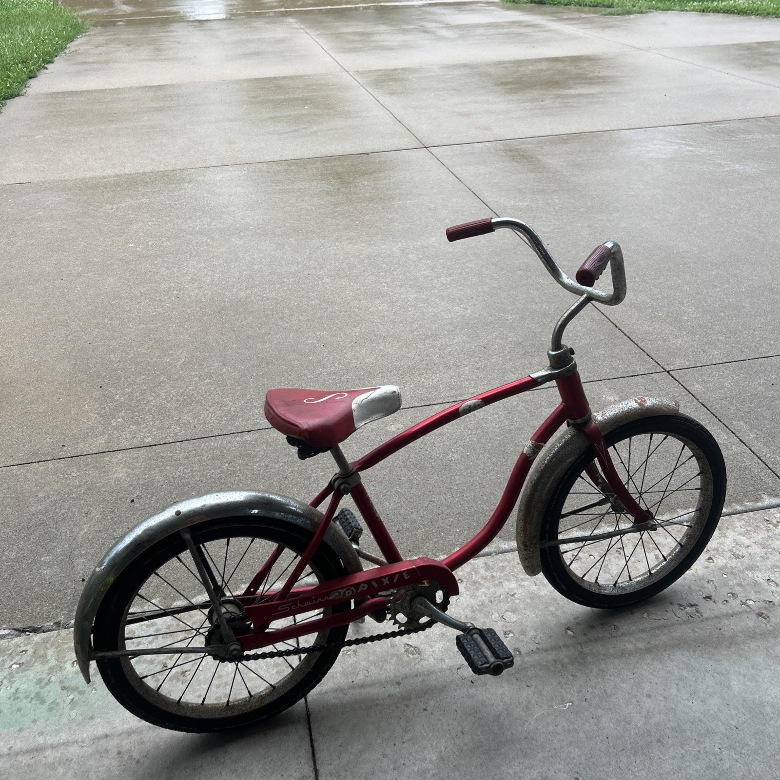 50\'s 60\'s Schwinn Pixie Convertible Bike 16” Tires