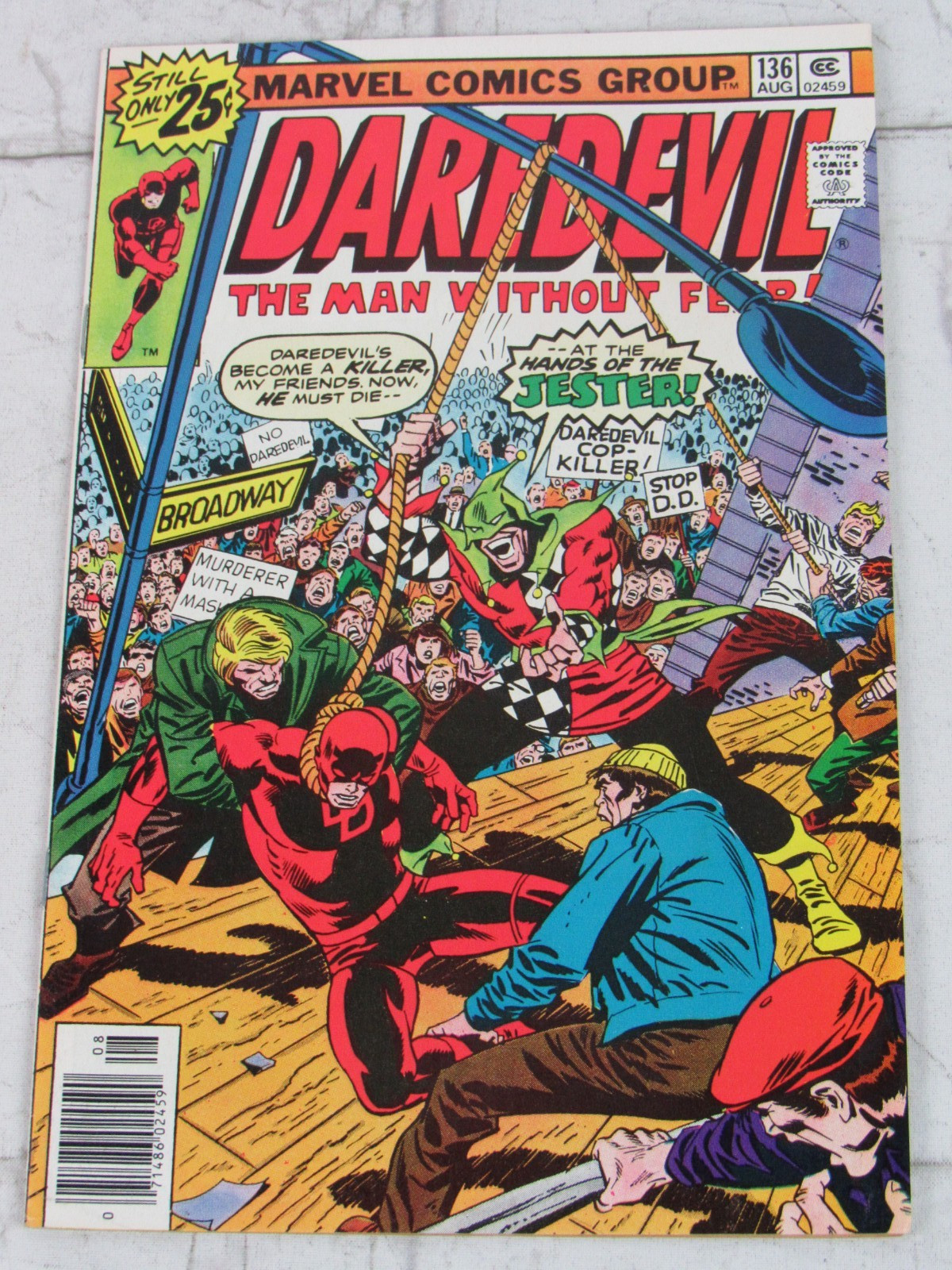 Daredevil #136 Aug. 1976 Marvel Comics