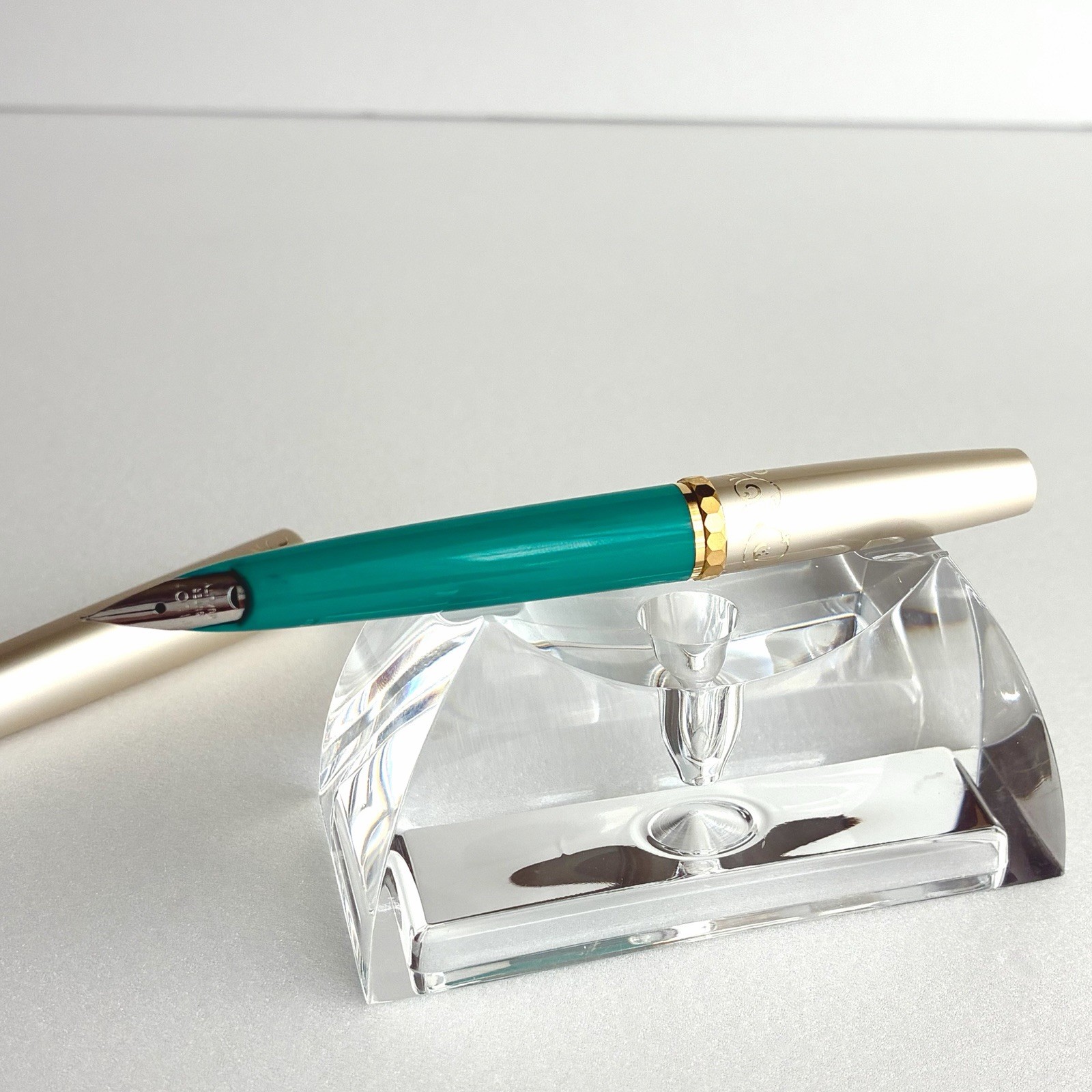 Pilot Lady Elite Fountain Pen Green Special Quality Short Body Japan