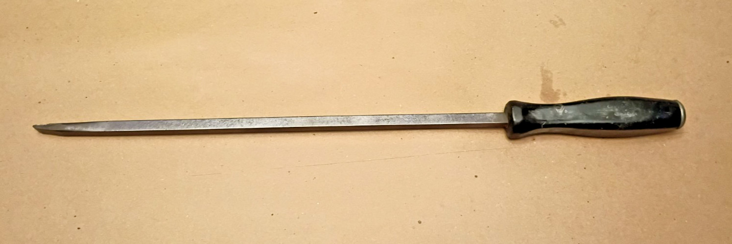 Vintage Snap-on Straight Striking Prybar 24” MPBS24.  Made in USA.