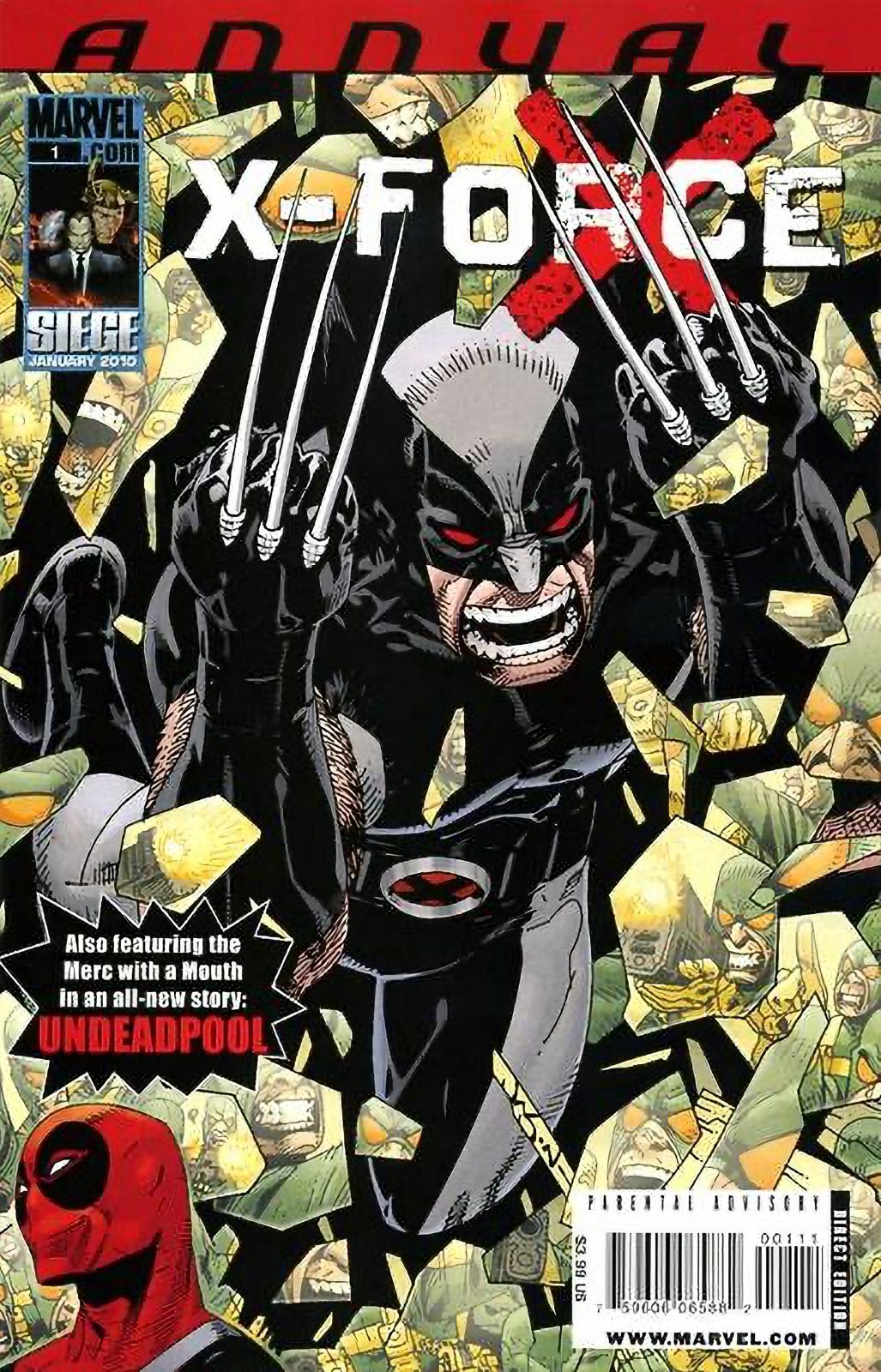 X-Force Annual #1 (2010) Marvel Comics