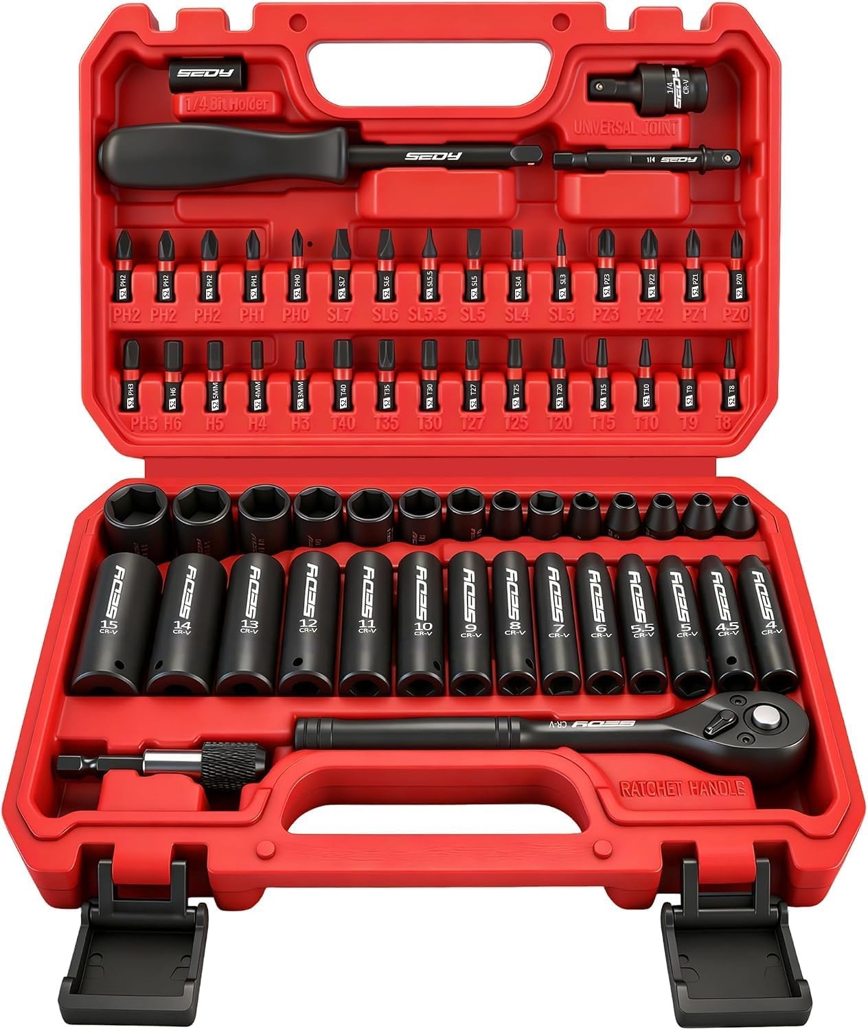 64-Piece 1/4\