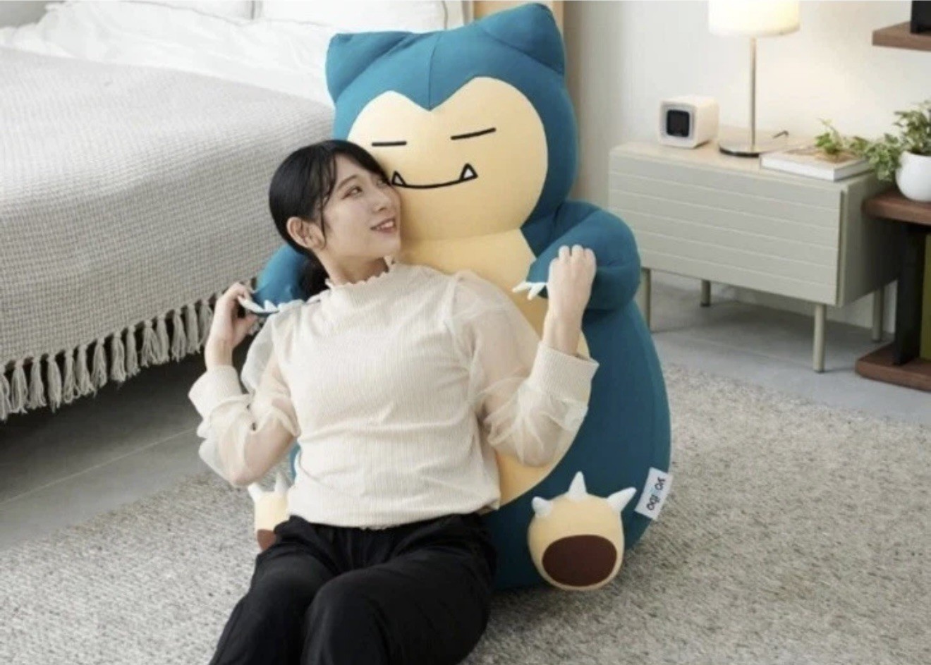 Official Pokemon Center Yogibo Snorlax Bean Bag Chair (Limited Edition)