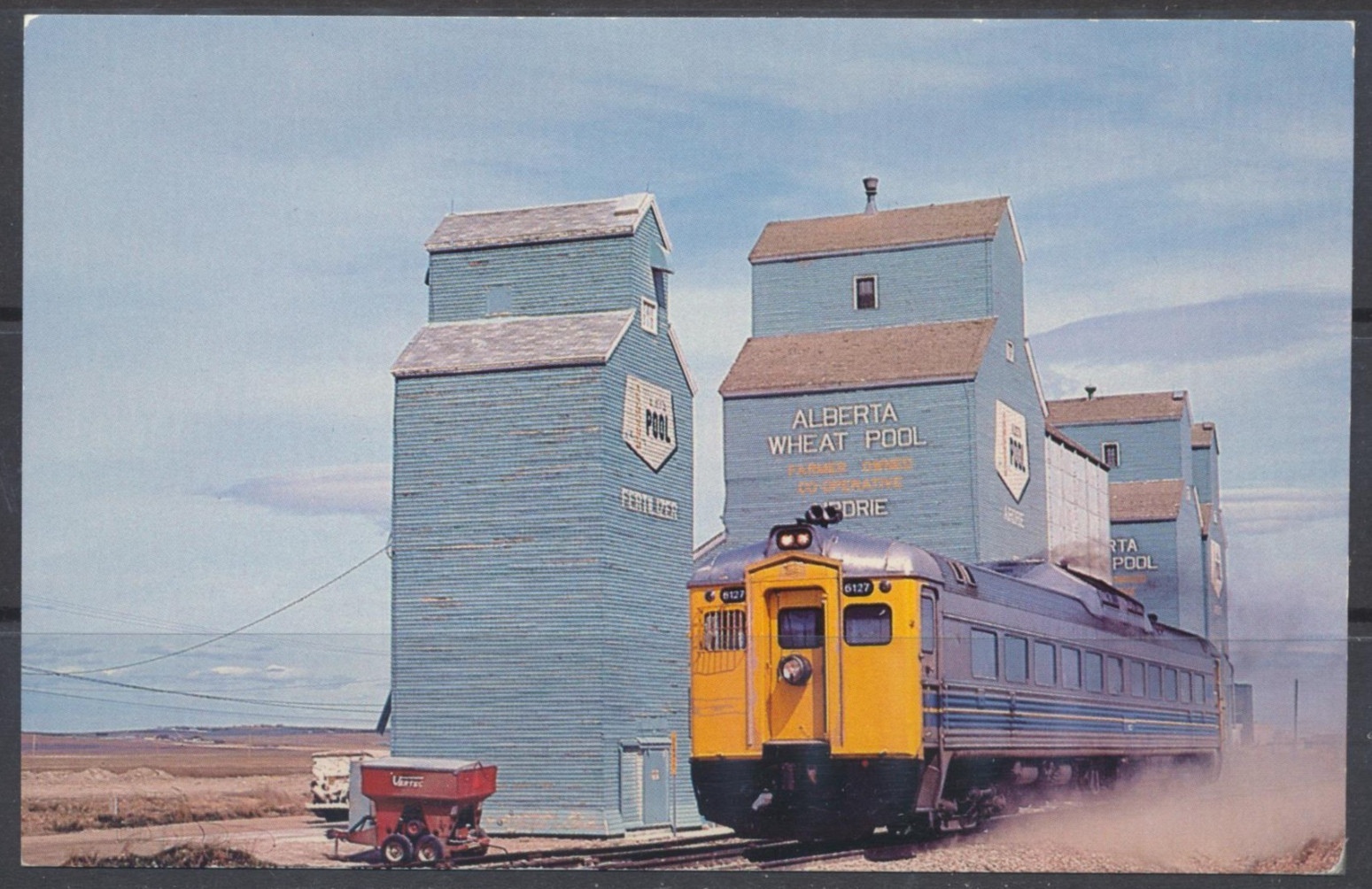 1983 Canada ~ Airdrie ~ AM Edmonton to Calgary VIA Train ~ Discontinued in 1985