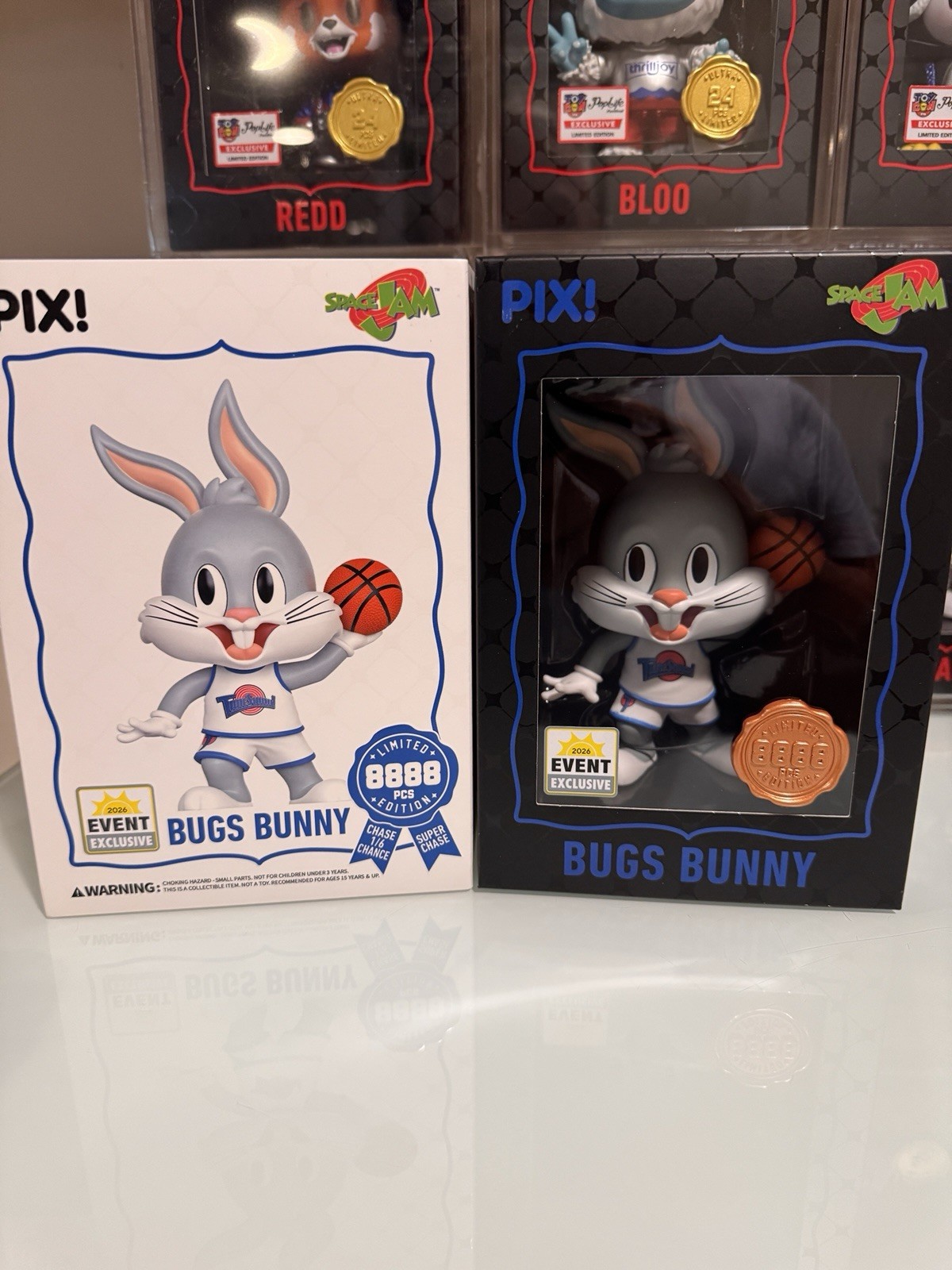 2026 Event Exclusive THRILLJOY PIX SPACE JAM BUGS BUNNY + Pix Soft Protector 