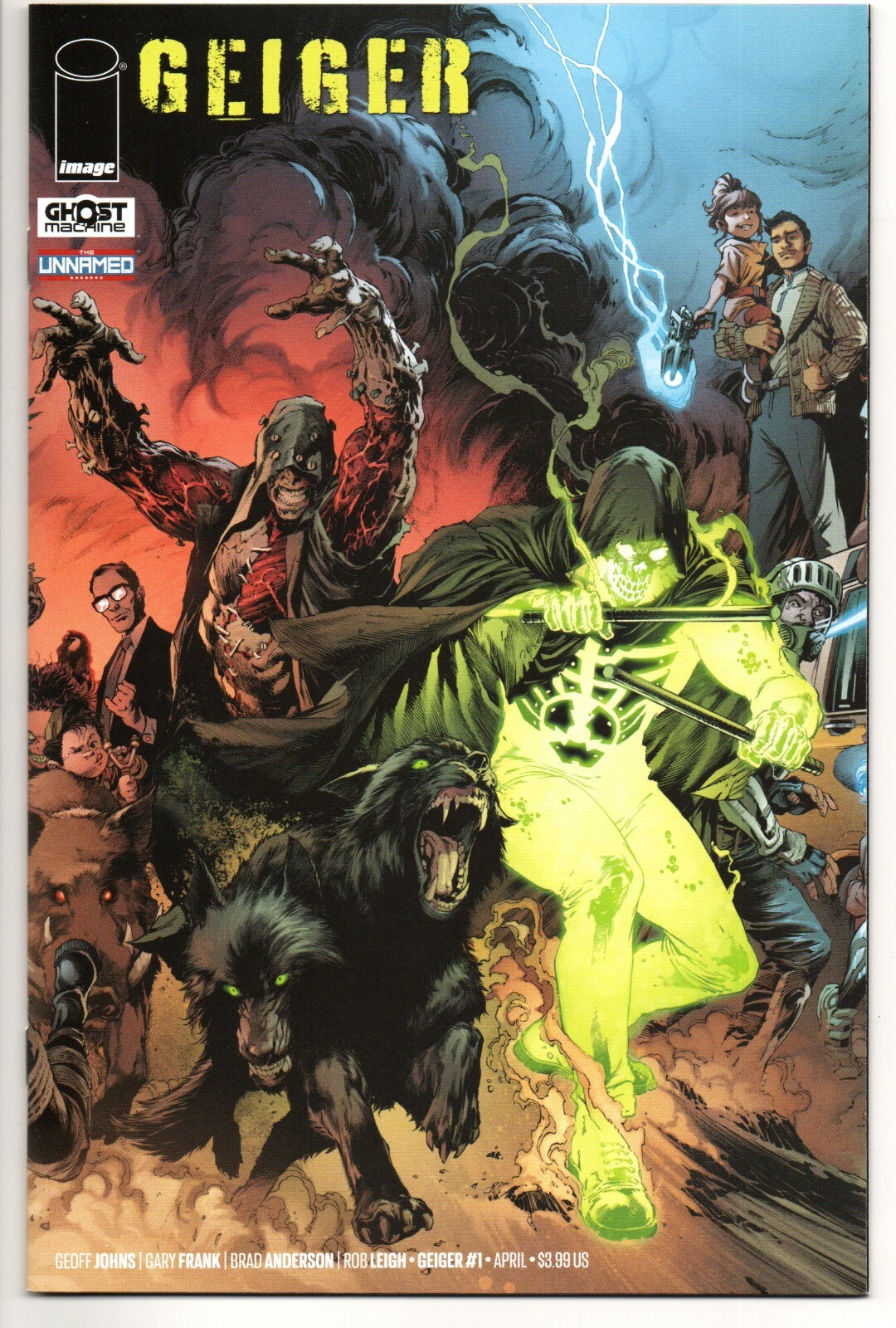 Geiger #1-8 Vol 2 2024 Image CHOICE of Issues & Variants NM UNREAD KEY ISSUES