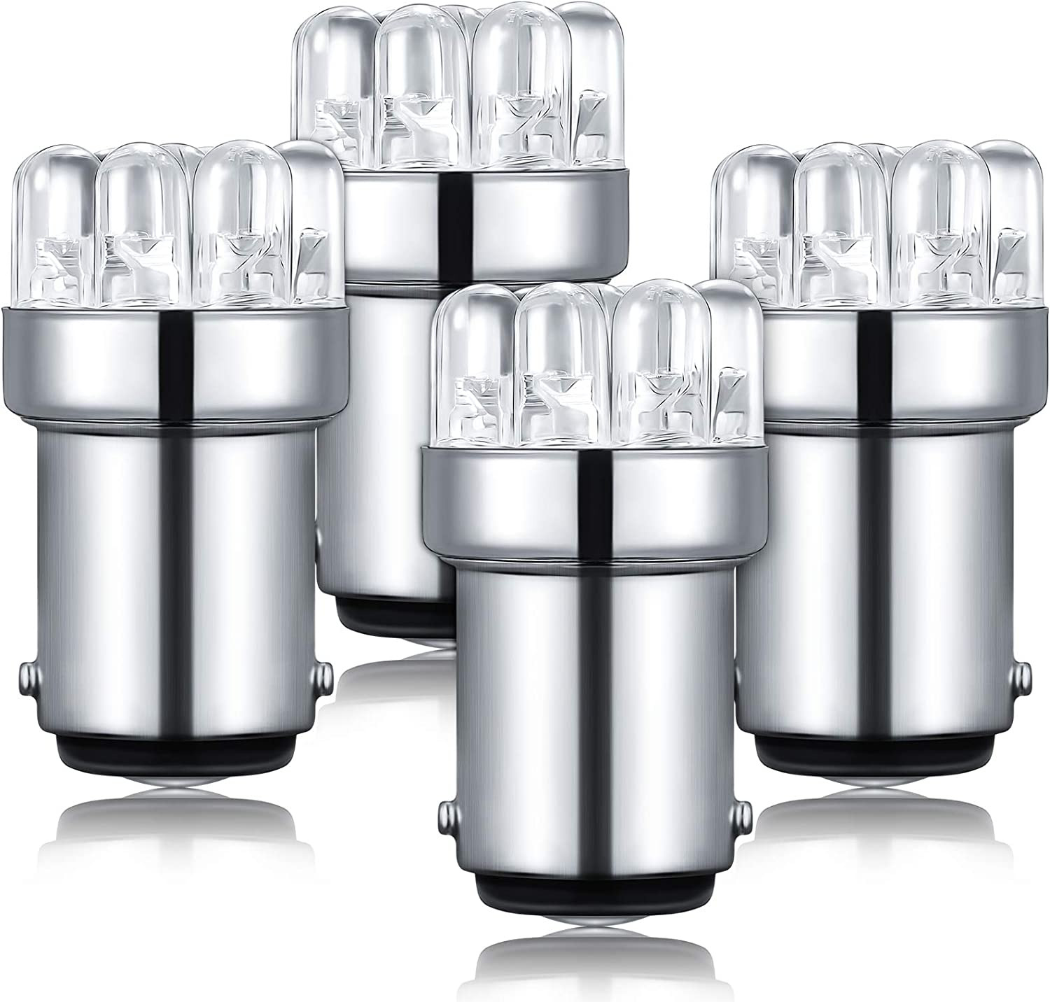 4 Pcs 90 LED Bulbs 1004 Marine LED Bulbs for Boat Stern Mast Light