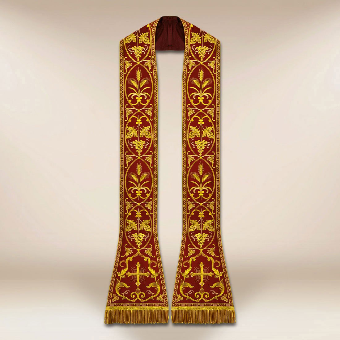 Embroidered Roman Stole