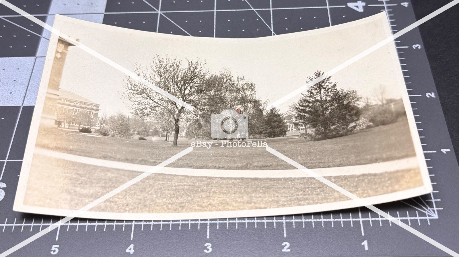 1920s West Lafayette IN Indiana PURDUE UNIVERSITY Campus View Vtg PHOTO