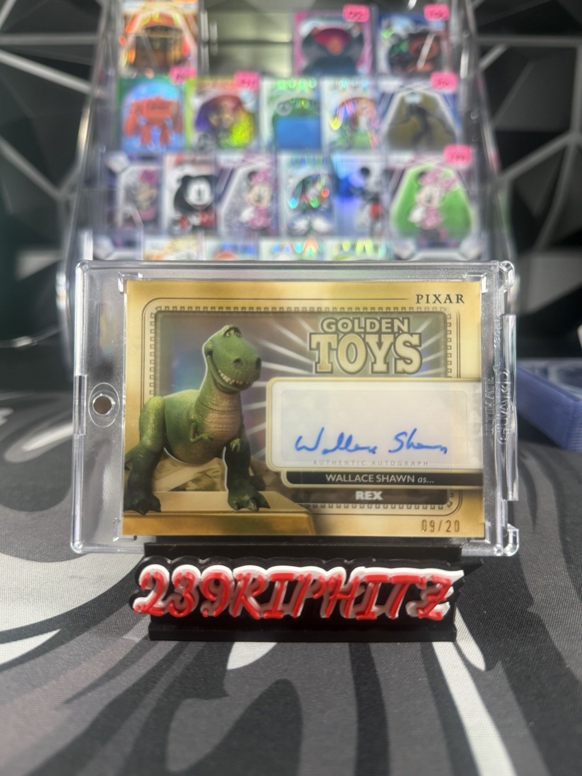 2025 topps toy story rex card