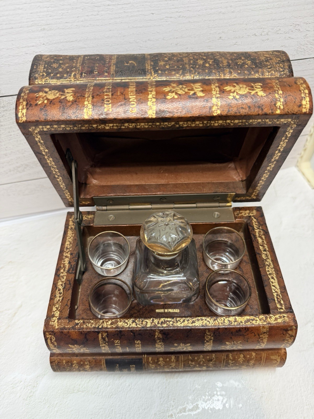 Rare vintage liquor Decanter Set From Late 1800’ - 1920’s