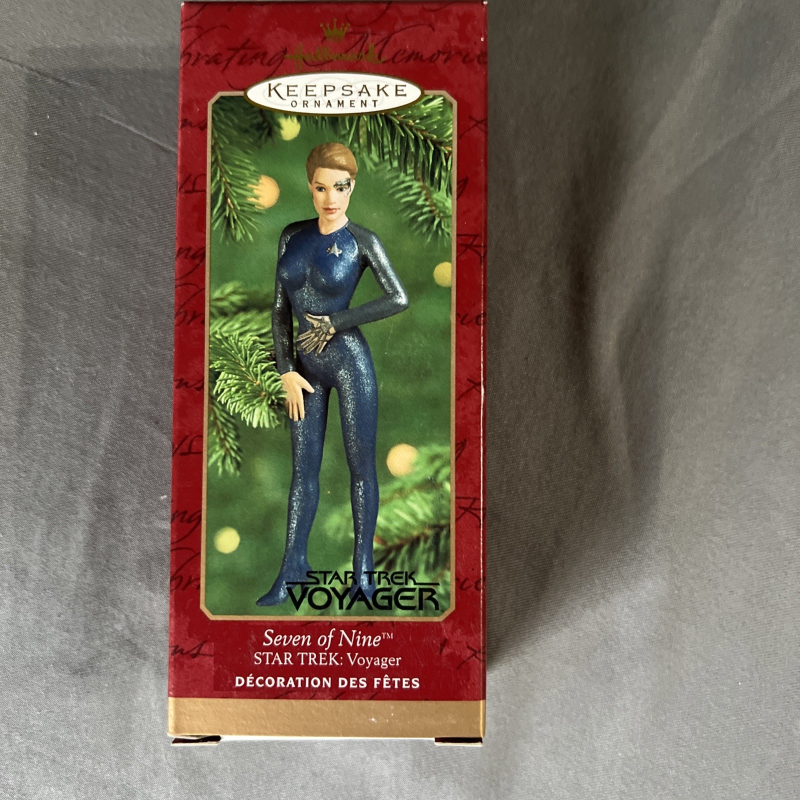 2000 Hallmark Keepsake Star Trek Voyager Seven of Nine Ornament new