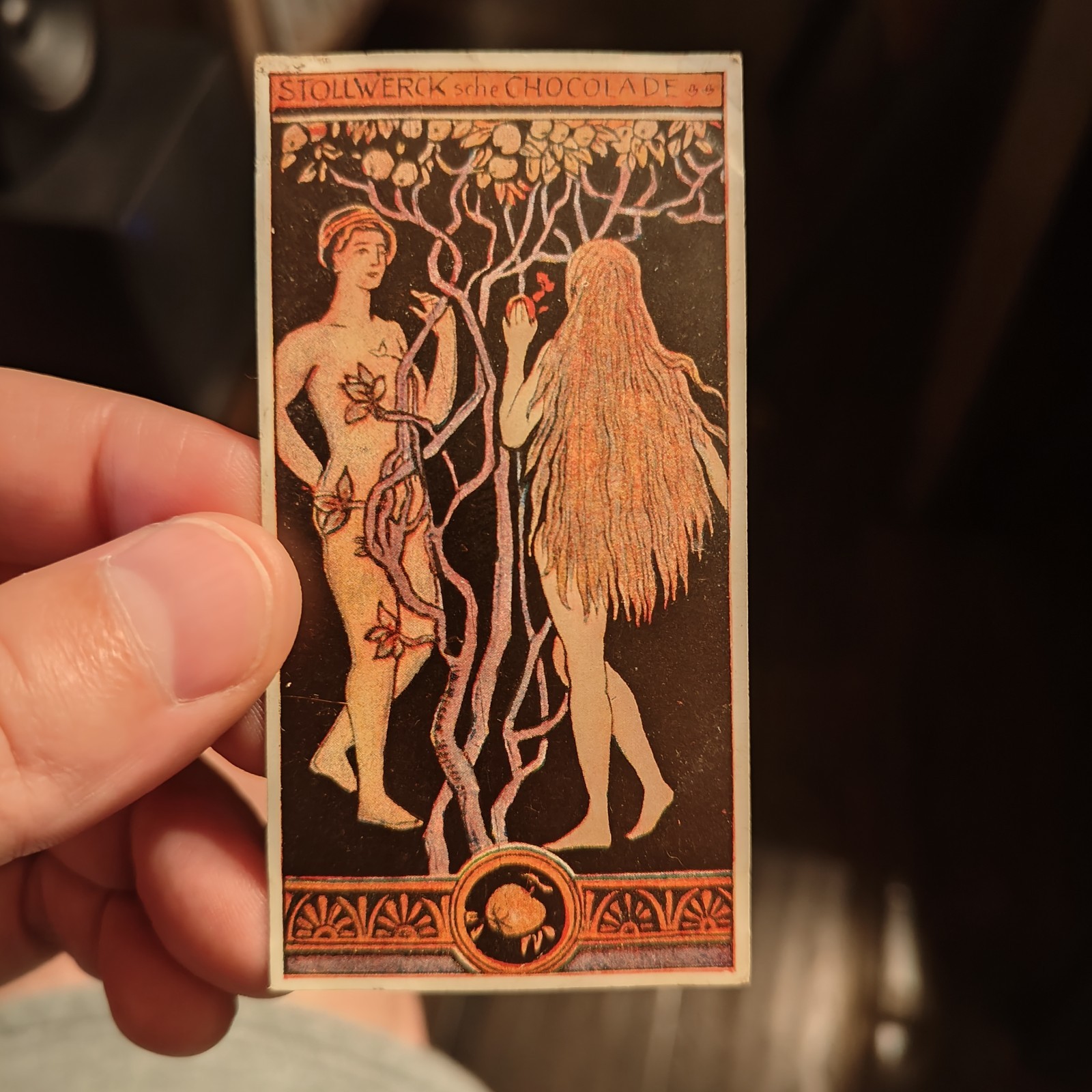 1899 Stollwerck Adam & Eve 