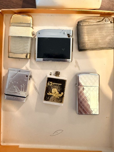 vintage antique cigarette lighters