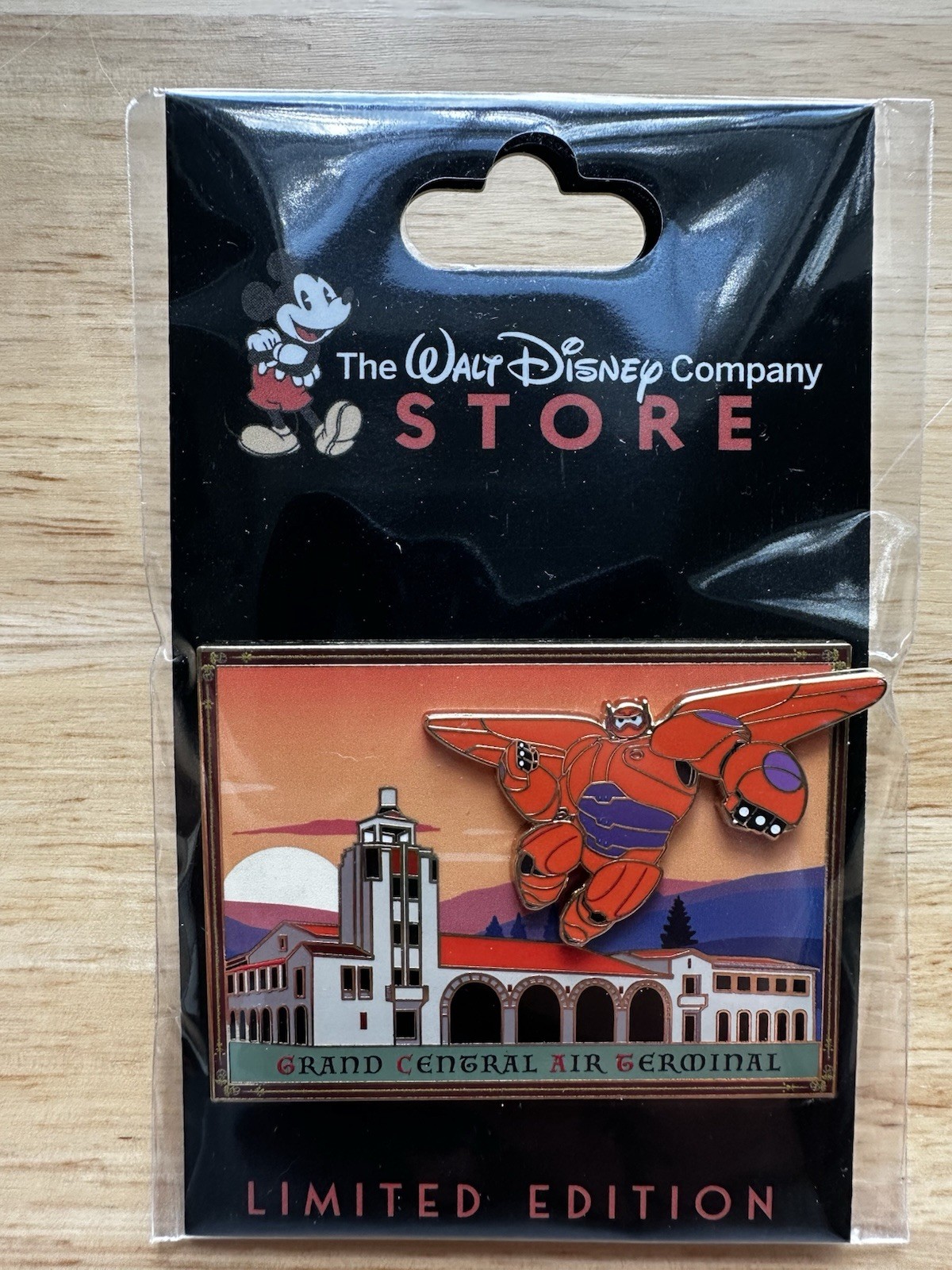 Disney 2026 DEC Grand Central Air Terminal Big Hero 6 Baymax LE 300 pin