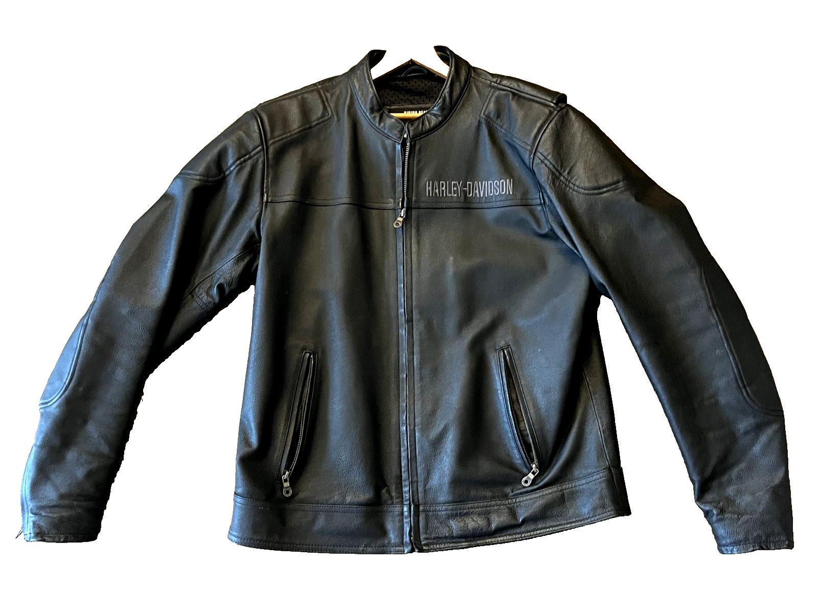 Harley-Davidson Men’s Leather Jacket 98036-12VM Black Bar & Shield Size M NWOT