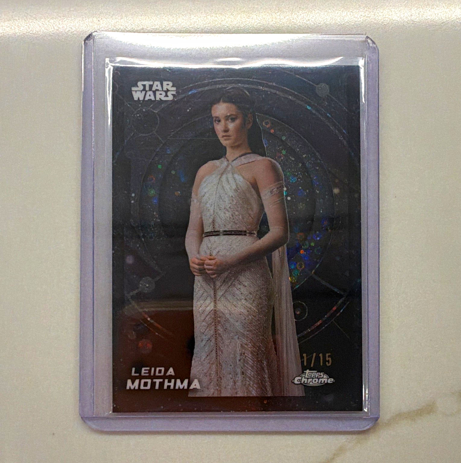 2026 Topps Chrome Star Wars Andor Leida Mothma #114 Serial Numbered 11/15