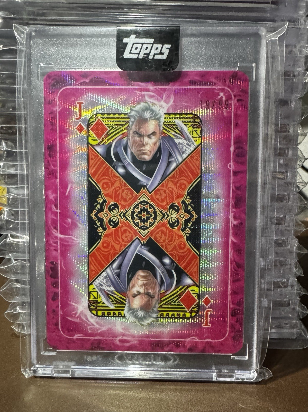 2025 Topps Marvel Minted Cable Gambits Deck Jack Of Diamonds #D-1  /99 Encased