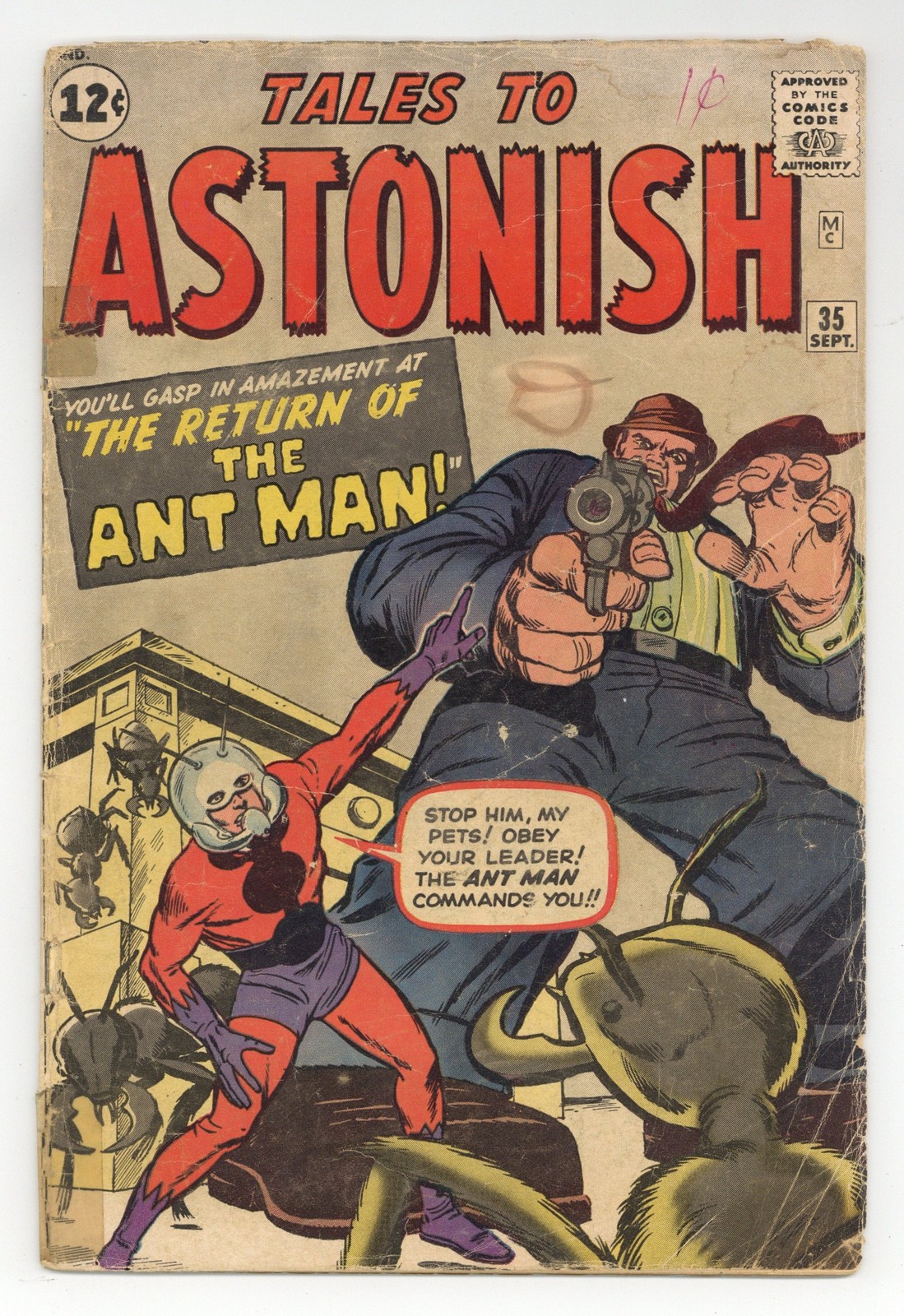 Tales to Astonish #35 GD 2.0 1962 1st app. Ant-Man in costume