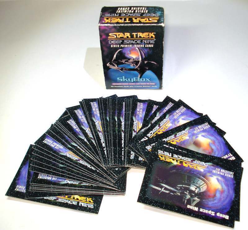 STAR TREK Deep Space Nine Sky Box 48 Premium Cards + 2 bonus Spectra Cards (1993