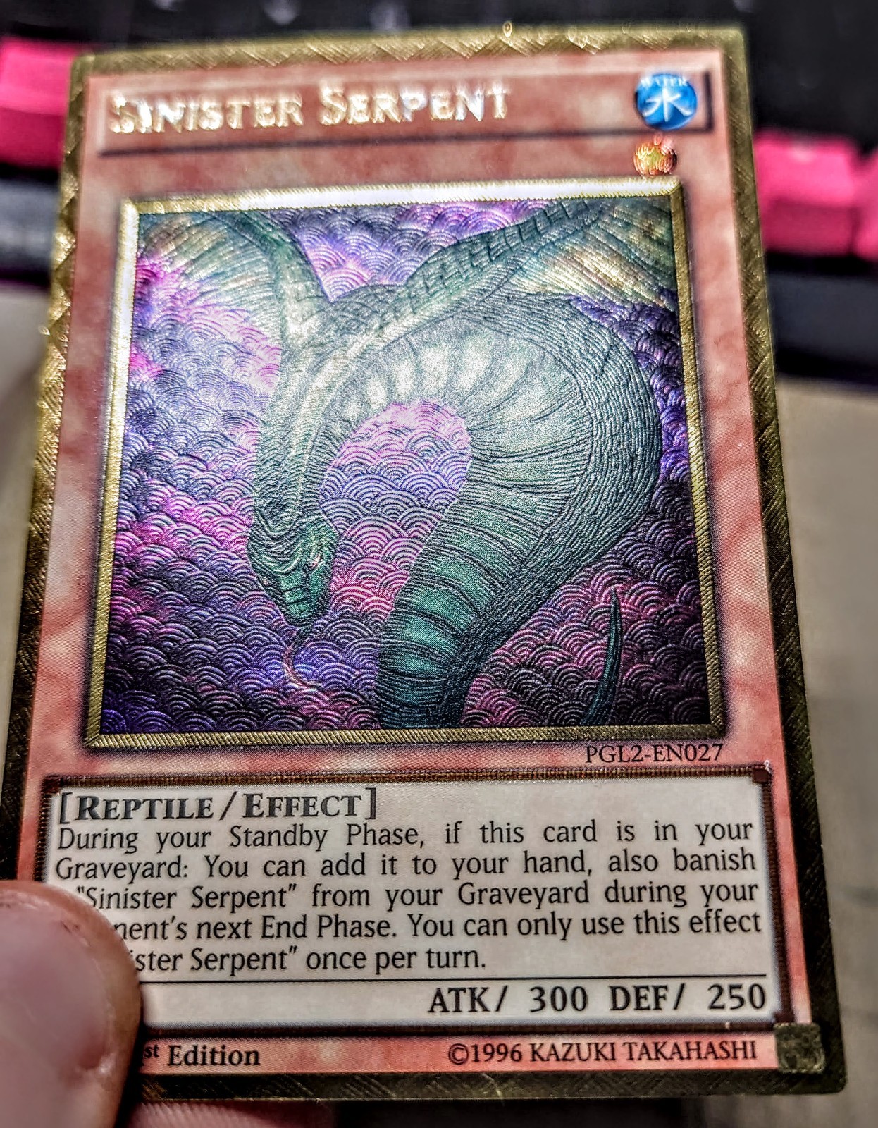 Yu-Gi-Oh Ultimate Rare Style Sinister Serpent